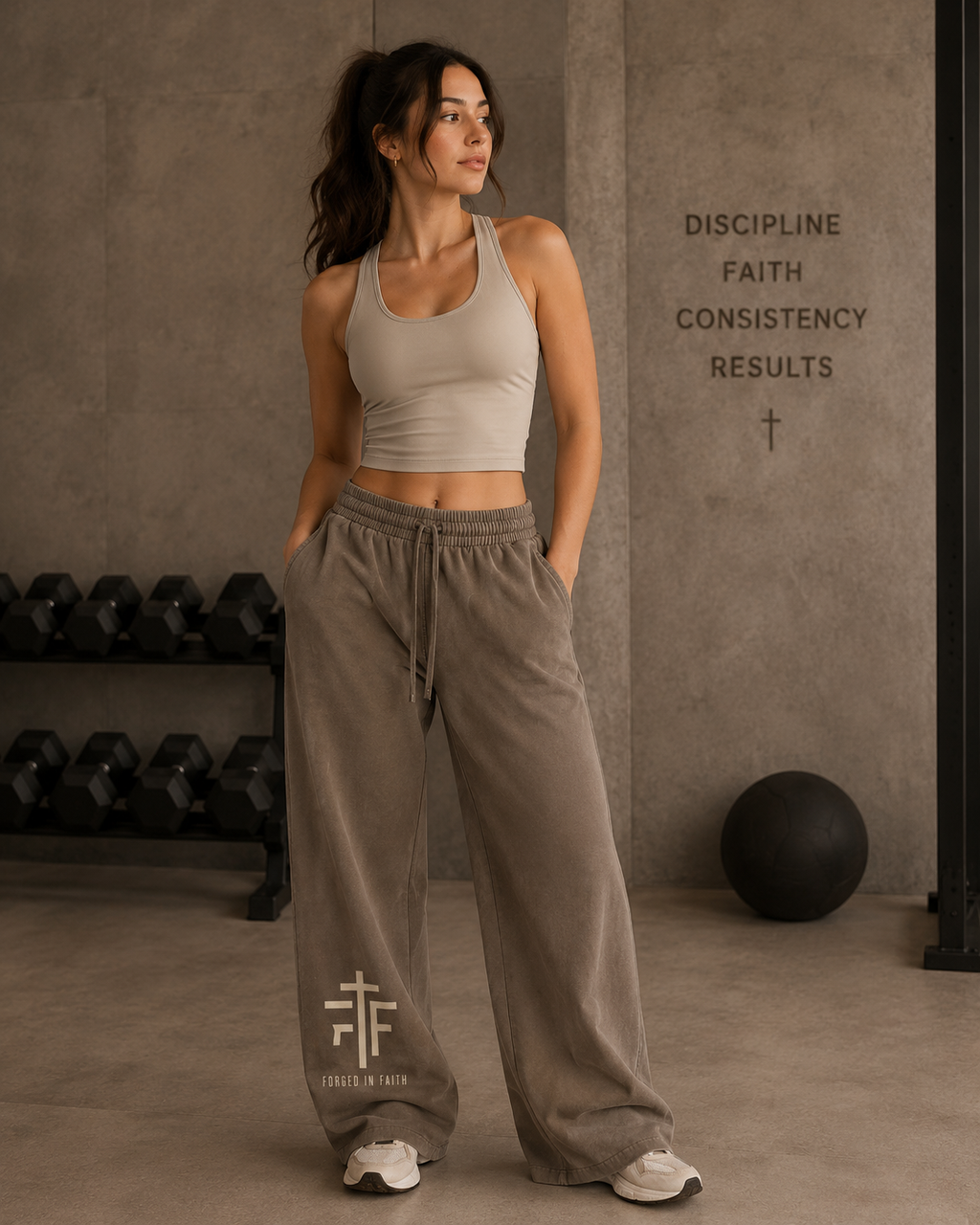 Grace & Grit Vintage Washed Pants