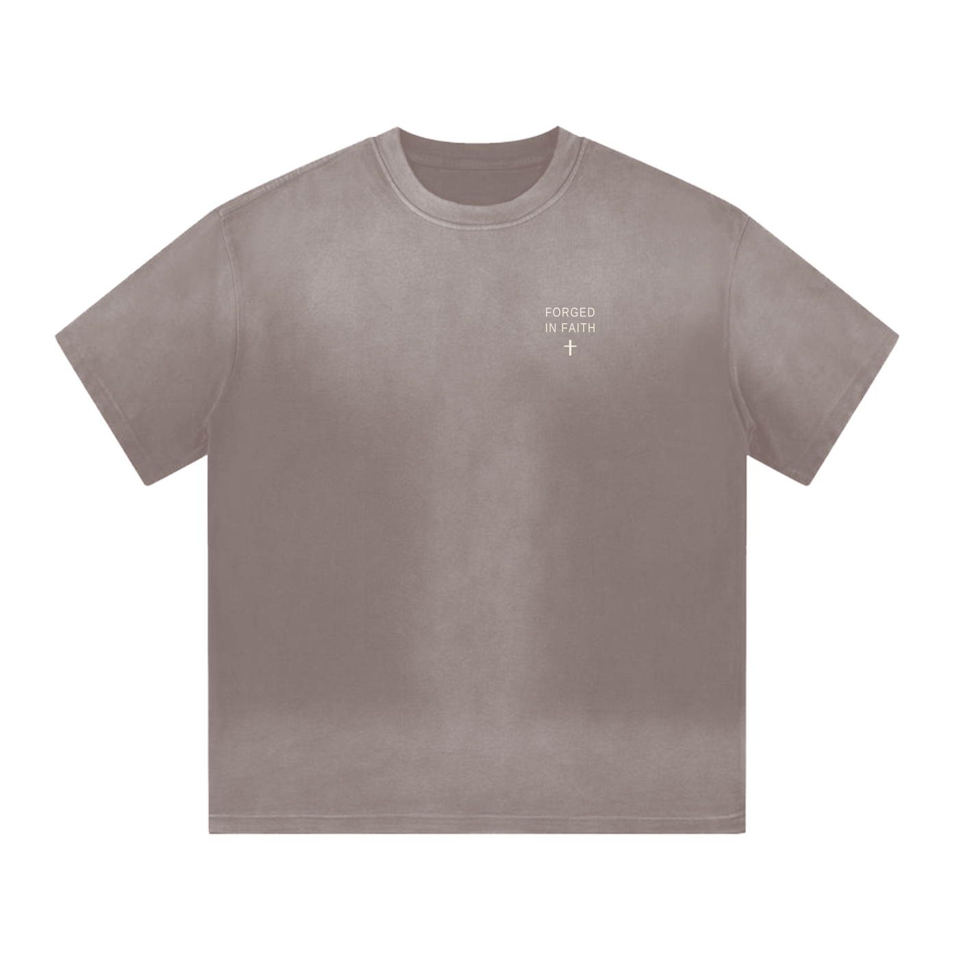 Forged in Faith Gradient Washed Tee