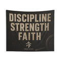 Forged Discipline Banner- Tapestry