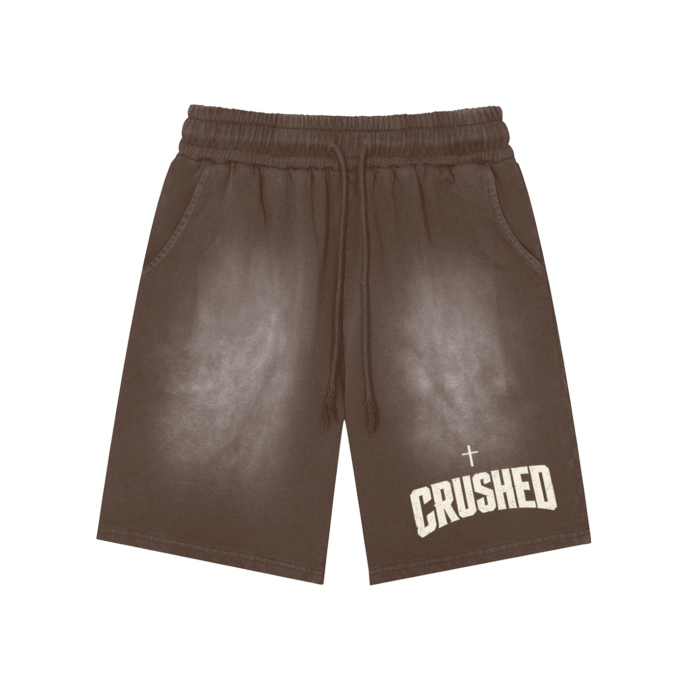 CRUSHED Vintage Washed Training Shorts