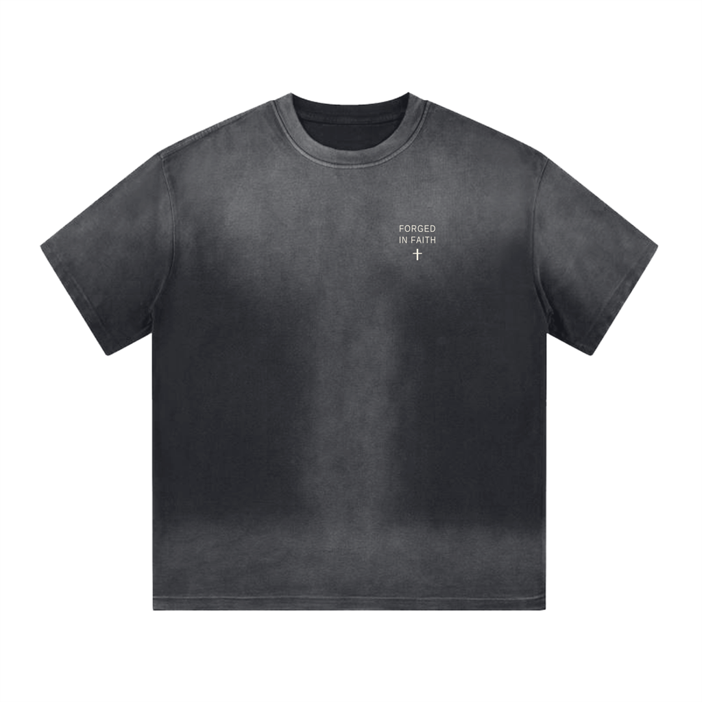 Forged in Faith Gradient Washed Tee