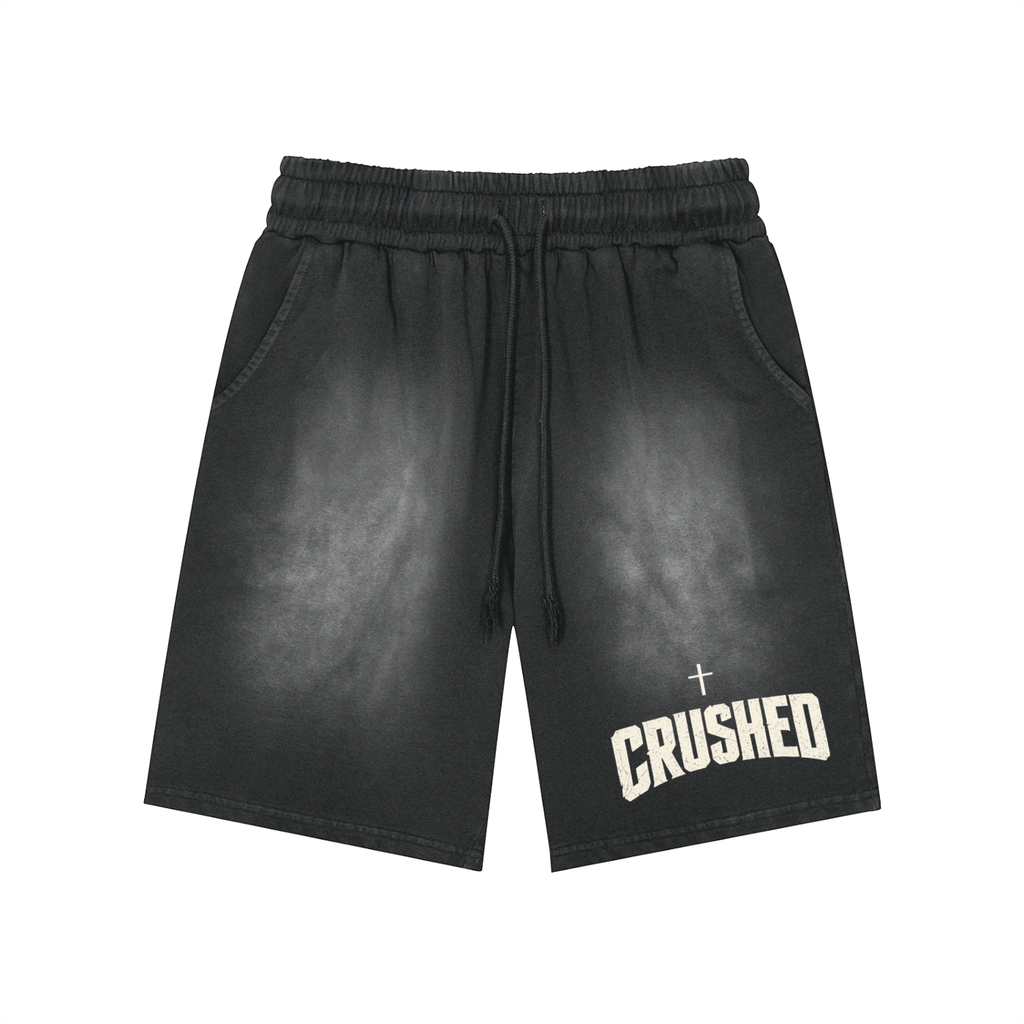 CRUSHED Vintage Washed Training Shorts