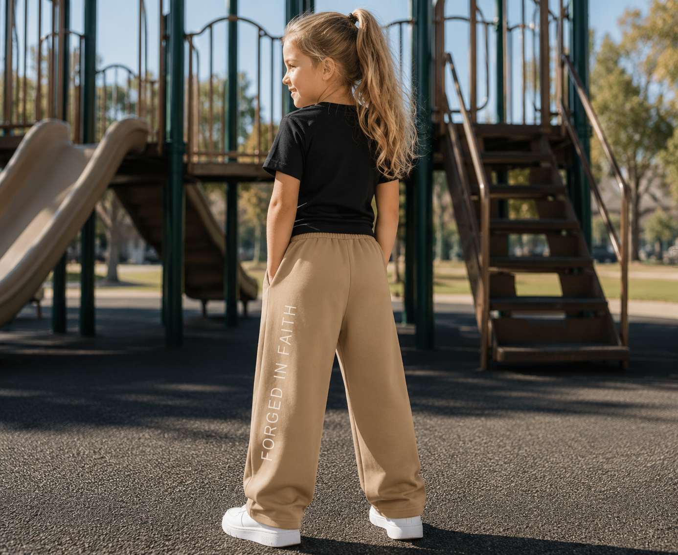 Essential Kids’ Straight-Leg Sweatpants